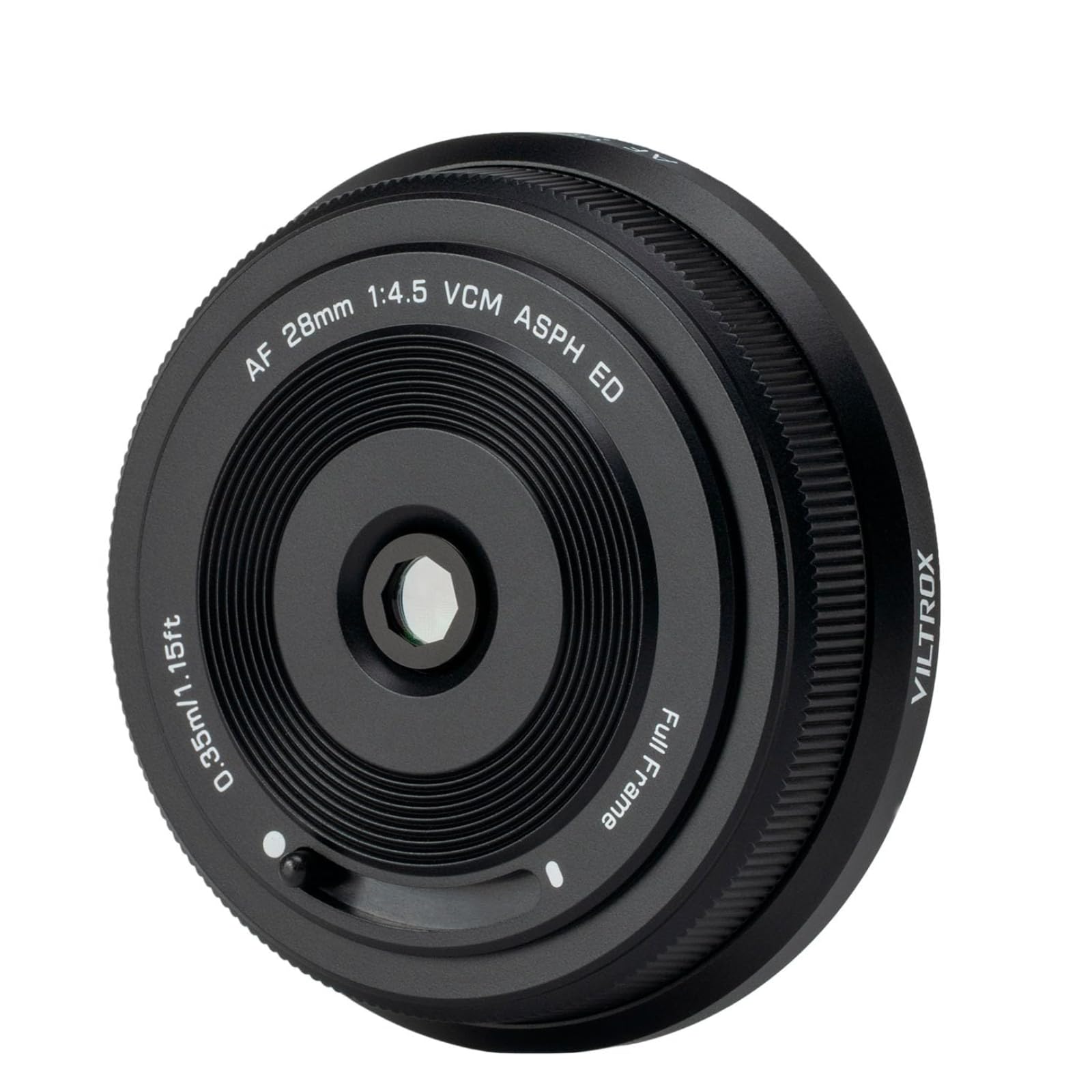 Amazon.co.jp: VILTROX AF 28mm F4.5 L 超薄型 広角 フルサイズ パン